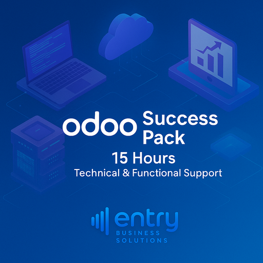 Odoo Success Pack 15 Hours (Technical & Functional Support)